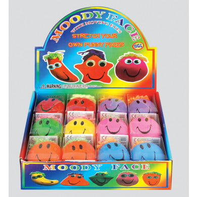Moody Stretchy Squeezy Funny Face With Rubber