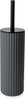 Berkeley Grey Toilet Brush With Bamboo Lid