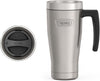 THERMOS ICON Series Stainless Steel Mug Matte Stainless Steel16 oz