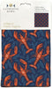 Museums & Galleries Set of 4 Napkins Organic Cotton Lobsters