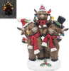 Lesser & Pavey Set of 3 Highland Cows with LED Light Figurine