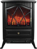 Status Flame Effect Stove Fan Heater 1800w  Black