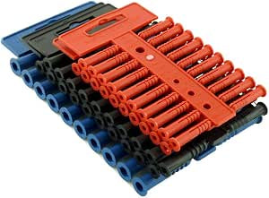 80 Raw Fixing Plug Plugs Set