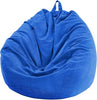 Corduroy Bean Bag Chair Blue