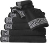 Gaveno Cavaila Towel Bale Set 500 GSM 8 Piece Towel Set Charcoal