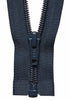 Nylon Open-End Zip: 46cm: Dark Navy