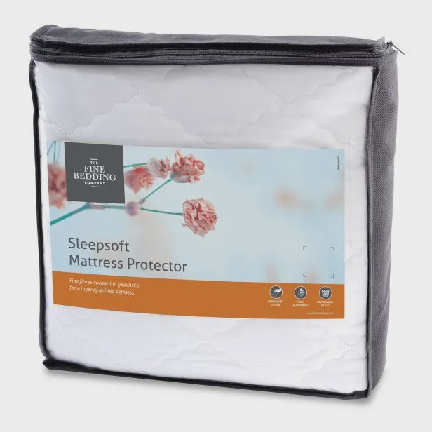 The Fine Bedding Company Sleep Soft Mattress Protector Double