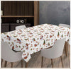 Wipeclean Xmas Table Cloth 140cm/54in By The Metre 638-01