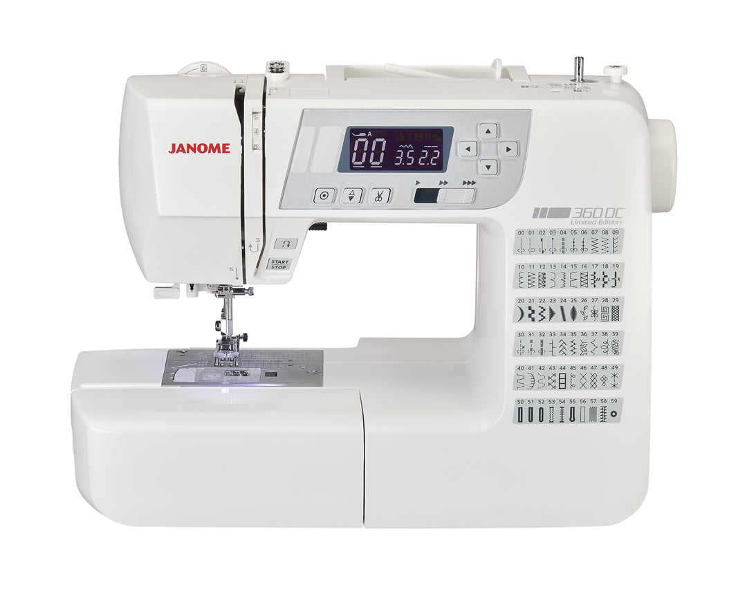 Janome 360DC Limited Edition computerised sewing machine