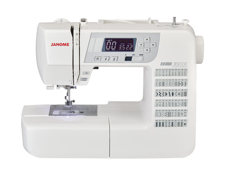 Janome 360DC Limited Edition computerised sewing machine