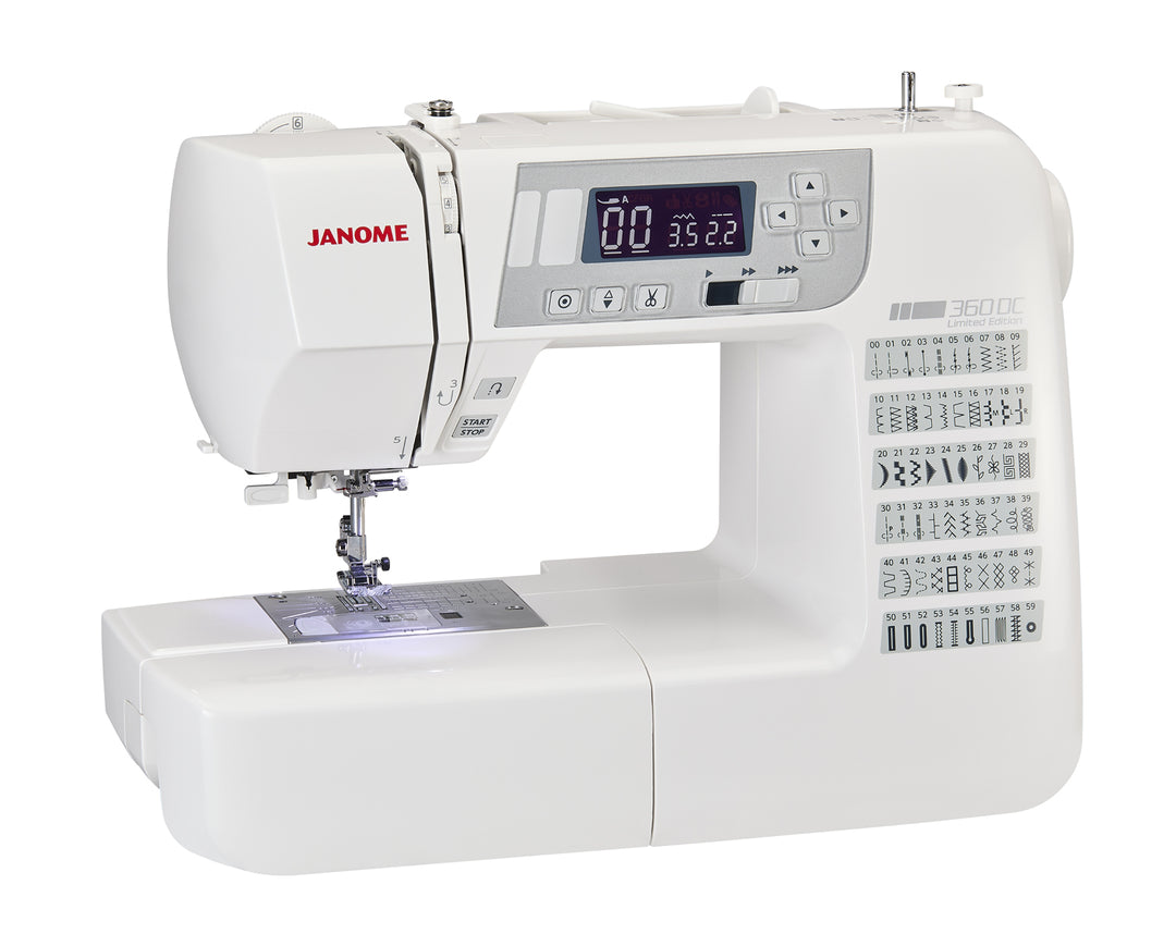 Janome 360DC Limited Edition computerised sewing machine
