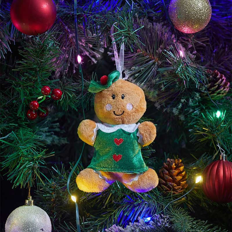 Three Kings Gingerbread Girl Pendant
