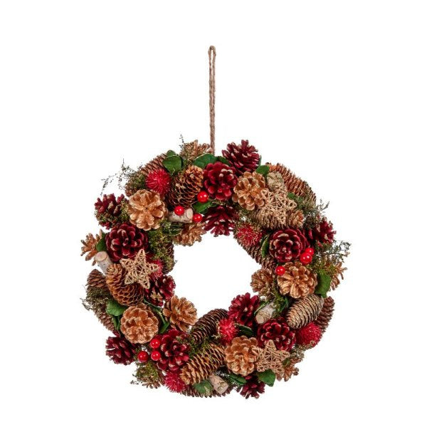 Three Kings Decorative Wreath, 50cm