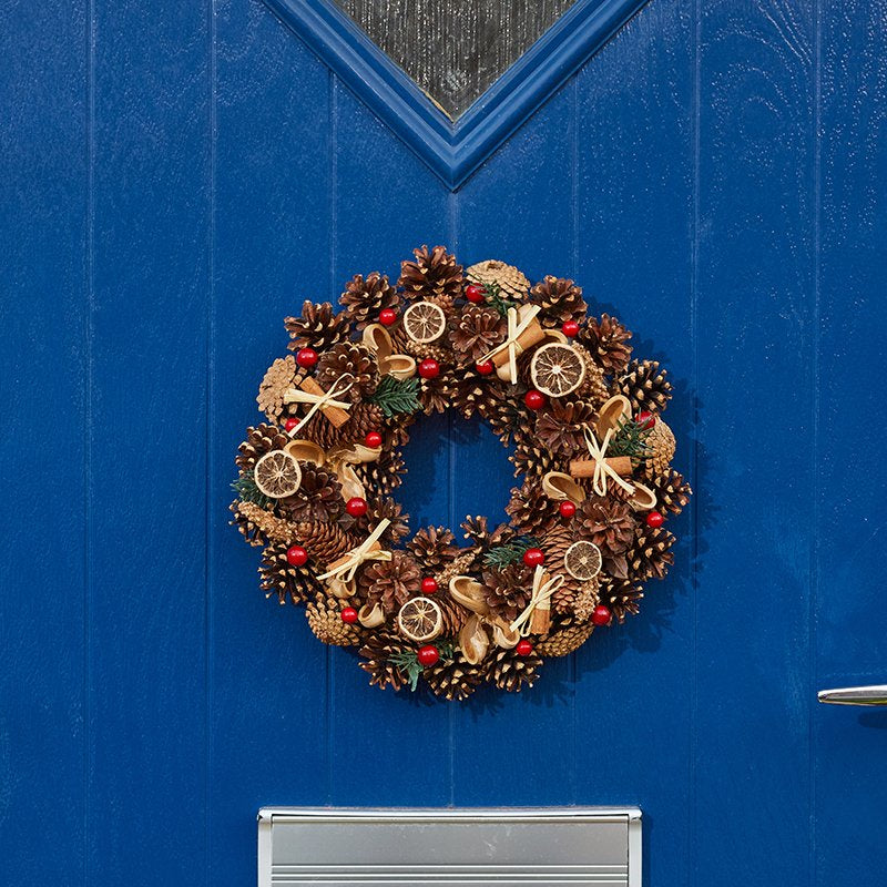 Three Kings WinterSpice Wreath,50cm