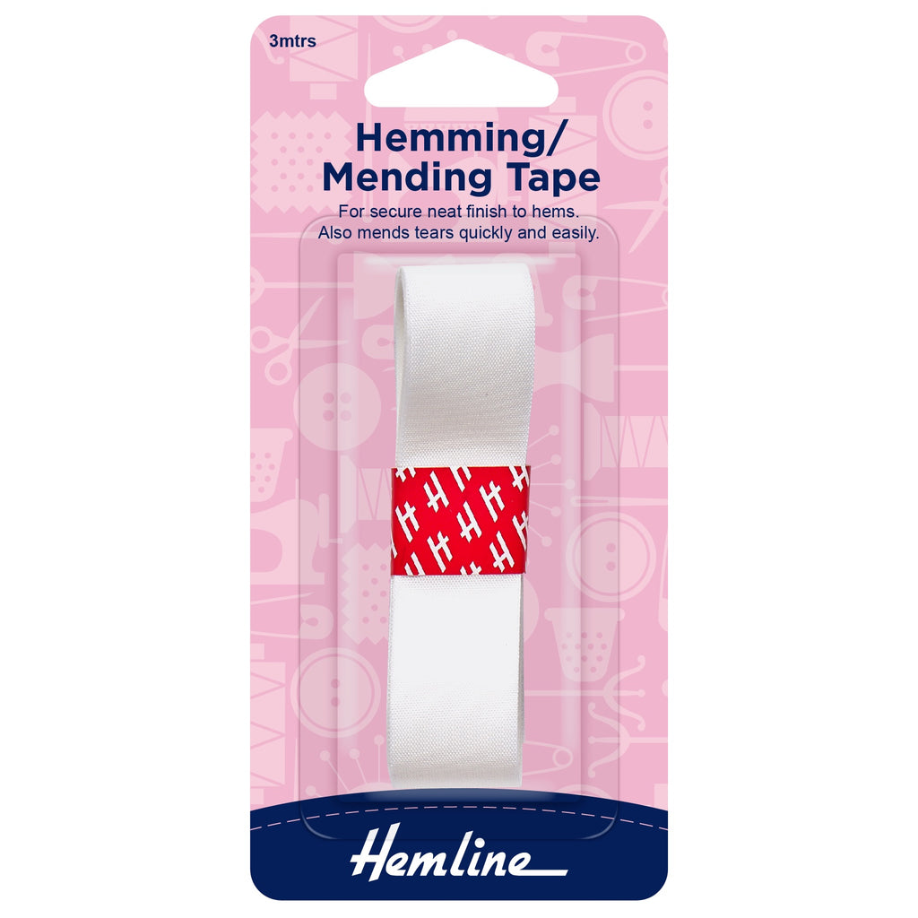 Hemming Tape: 3m x 20mm: White