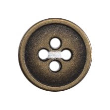 Buttons: Carded: 12mm: Pack of 4: Code F B801-00278