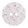 Buttons: Transparent: Glitter: 2 Hole: 15mm: Light Pink