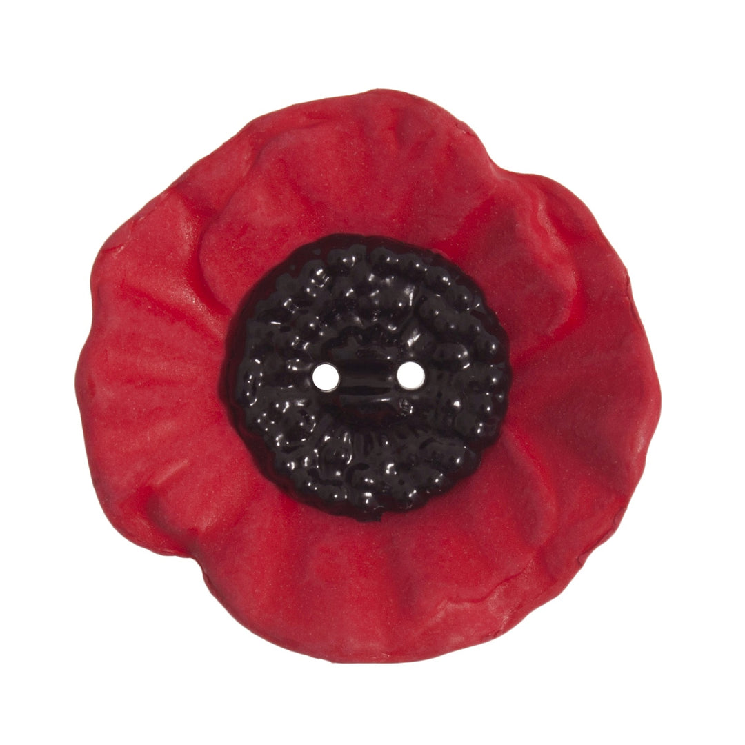 Buttons: Poppy: 2 Hole: 41mm