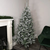 Premier Woodcote Flocked Spruce 1.2m Artificial Xmas Tree