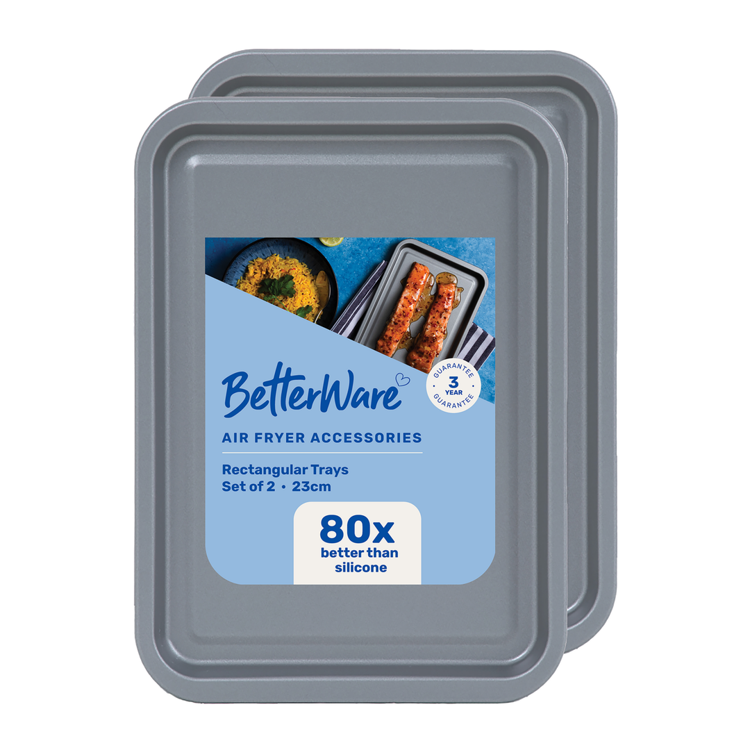 Betterware Set 4 23cm Dishes Rect