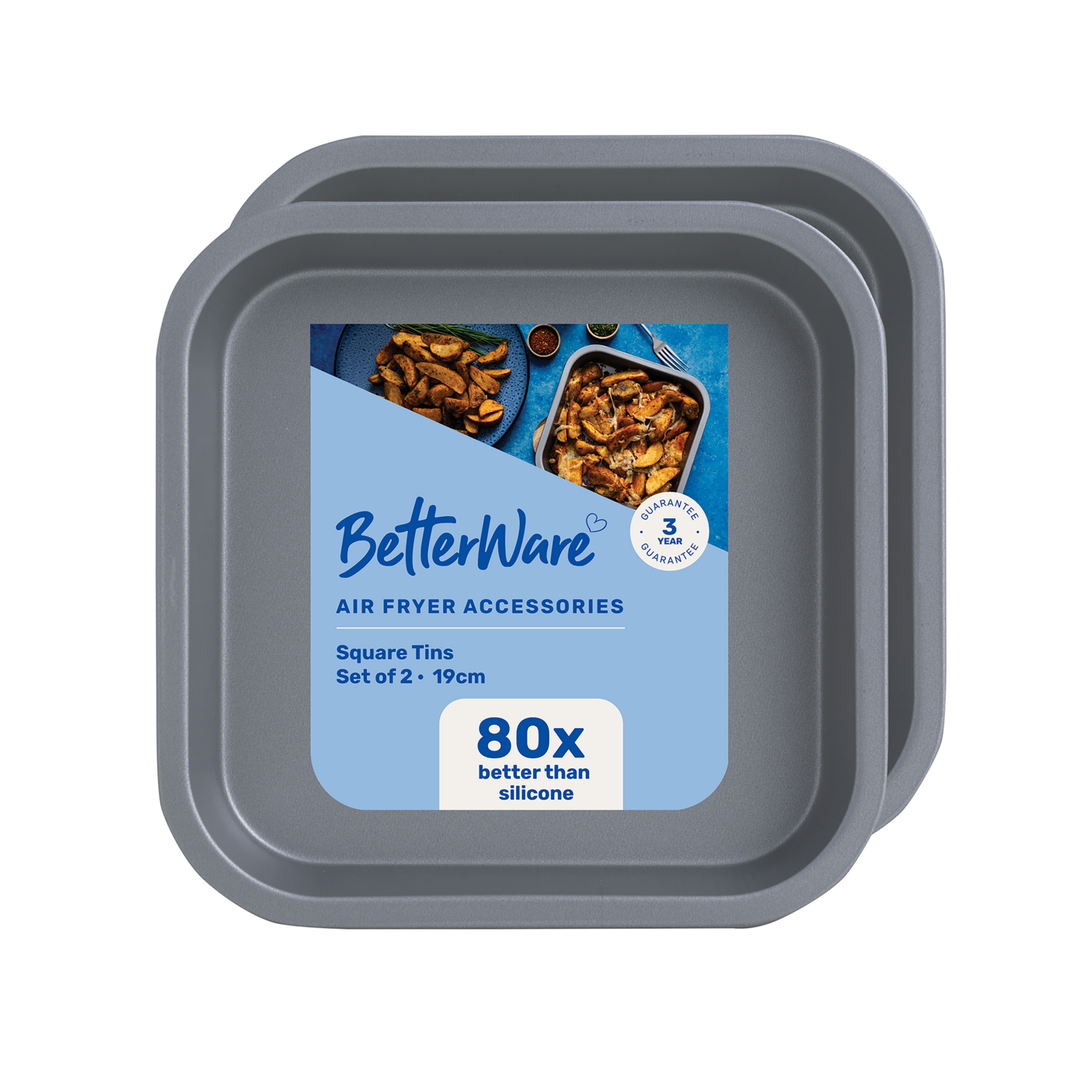 Betterware 19cm Set 2 Square Dishes