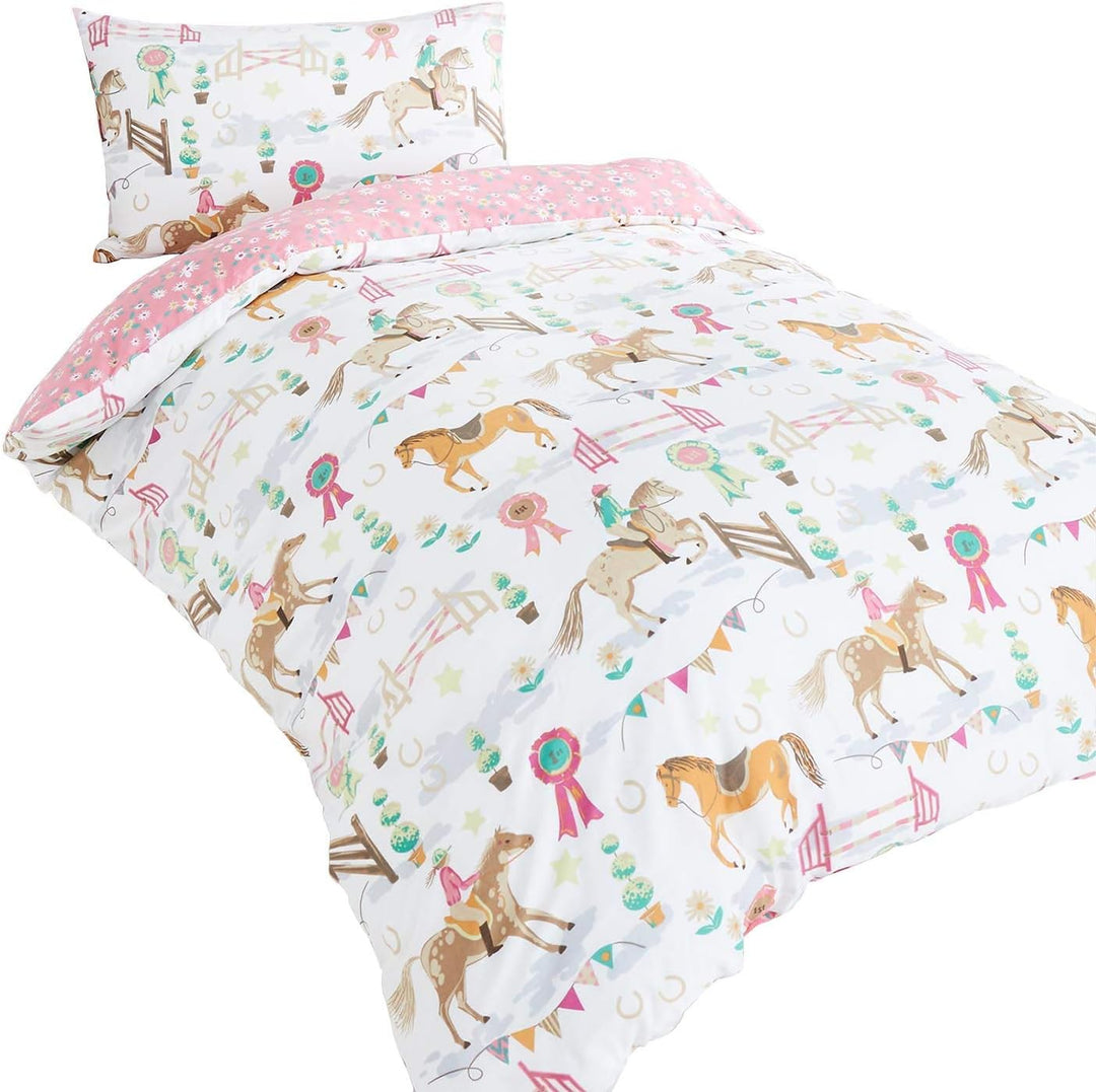 Horse Show Duvet Cover Set Double