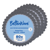 Betterware  Set 4 Fluted Round