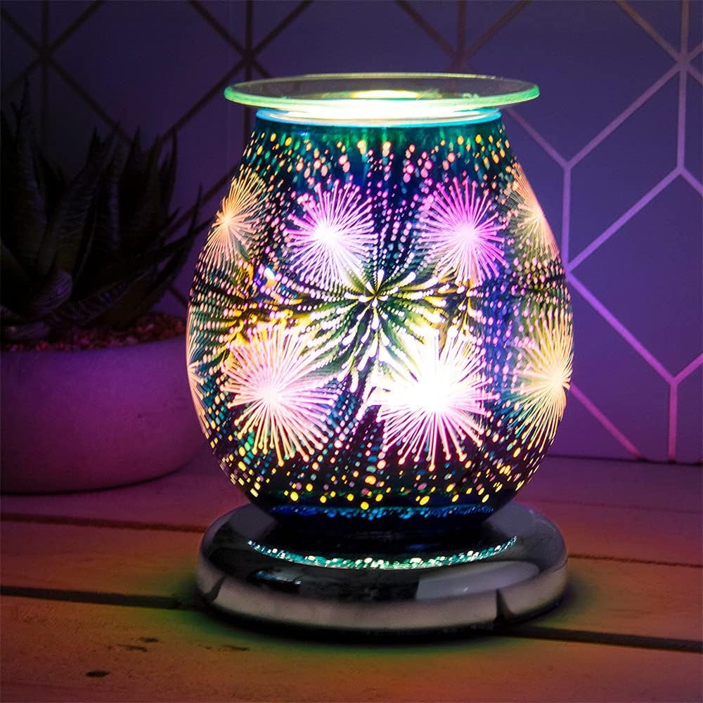 Desire Aroma sparkle silver oil and wax burner