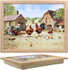 Lesser & Pavey Cockerel & Hen Laptray