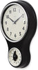 Acctim Kitchen Timer Wall Clock Black