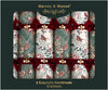 Harvey & Mason Luxury Christmas 6  Pack Crackers Exquisite Red Robin