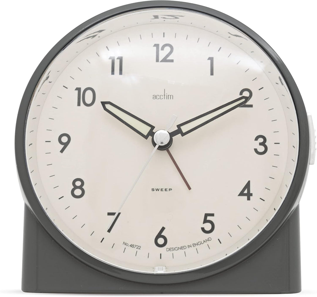 Acctim Arlo Non-Ticking Alarm Clock London Sky 16377*