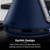 Tower Sera 1.7L 3KW Kettle Midnight Blue Smoked Black Trim T10079MNB