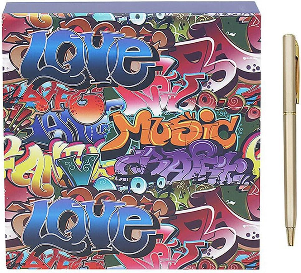 Leonardo Collection Graffiti Memo Pad &amp; Pen