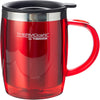 Thermo Cafe  Translucent Desk Mug 450ml Red