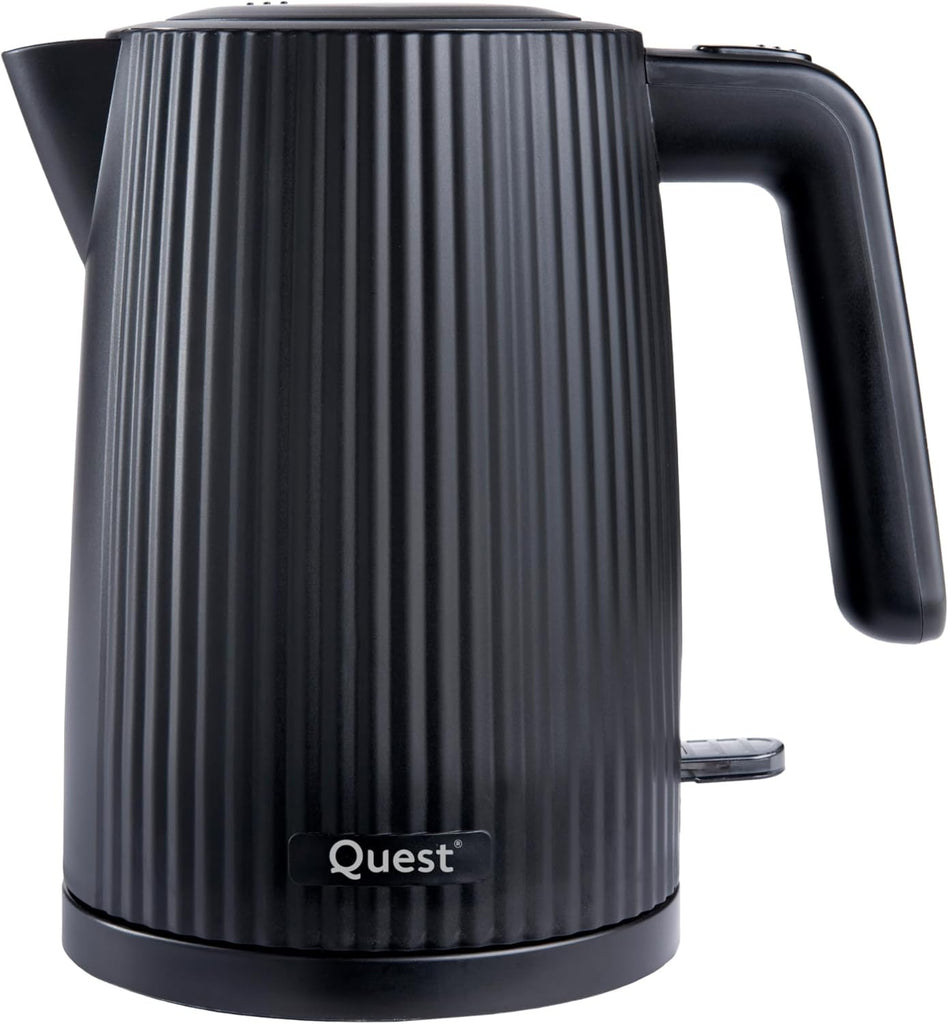 Quest 1.5 Litre Cordless Kettle Black