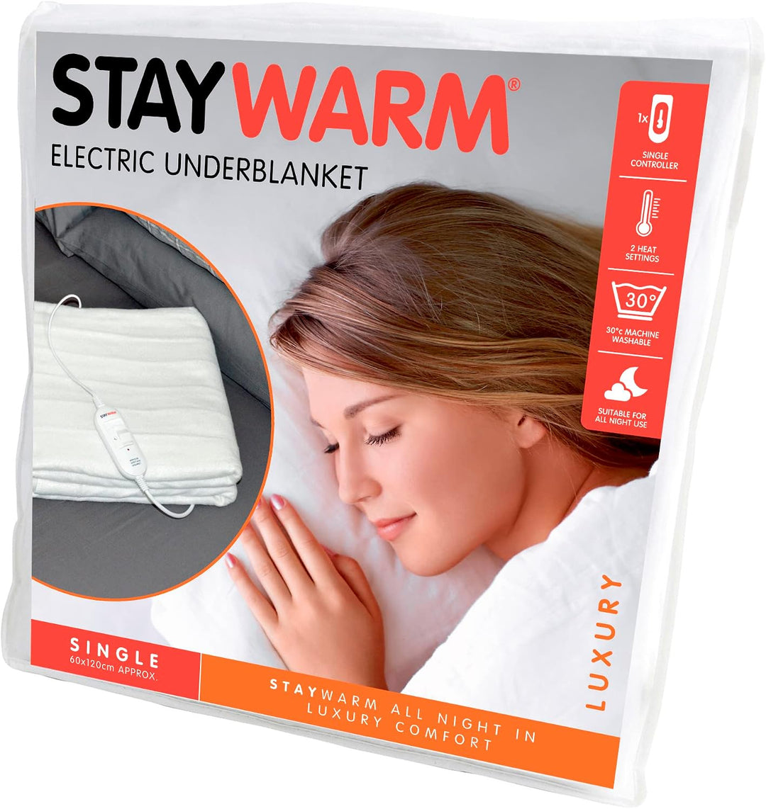 Staywarm Single Underblanket Luxury 120x60cm