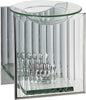 Deco Silver Glass Oil & Wax Melt Warmer