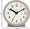 Acctim Gaby Small Alarm Clock Navy