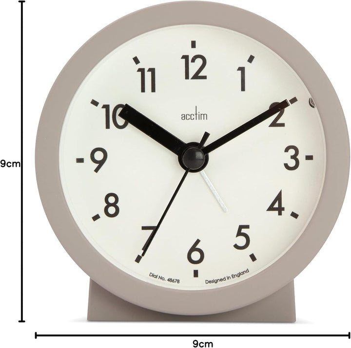 Acctim Gaby Small Alarm Clock Navy
