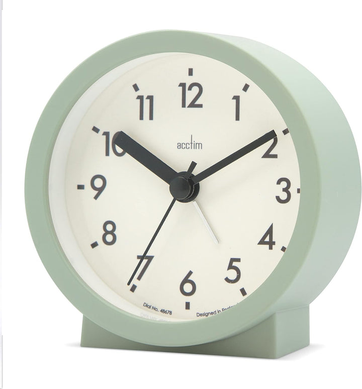 Acctim Gaby Small  Alarm Clock Cool Mint
