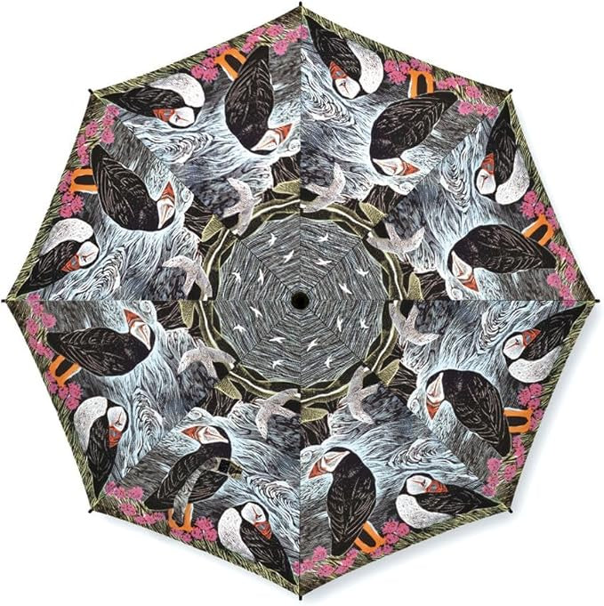 Museums & Galleries Umbrella - Puffins Design