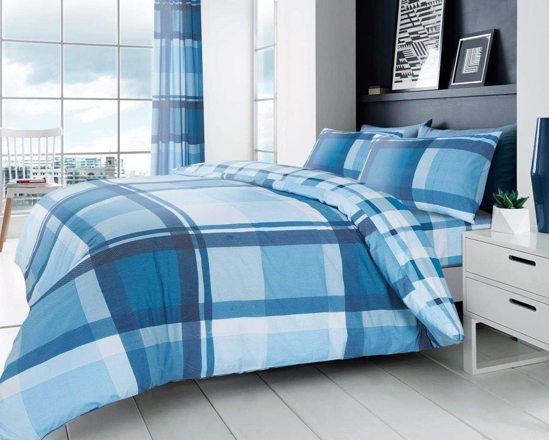 Waverley Complete Duvet Cover Set Single Blue