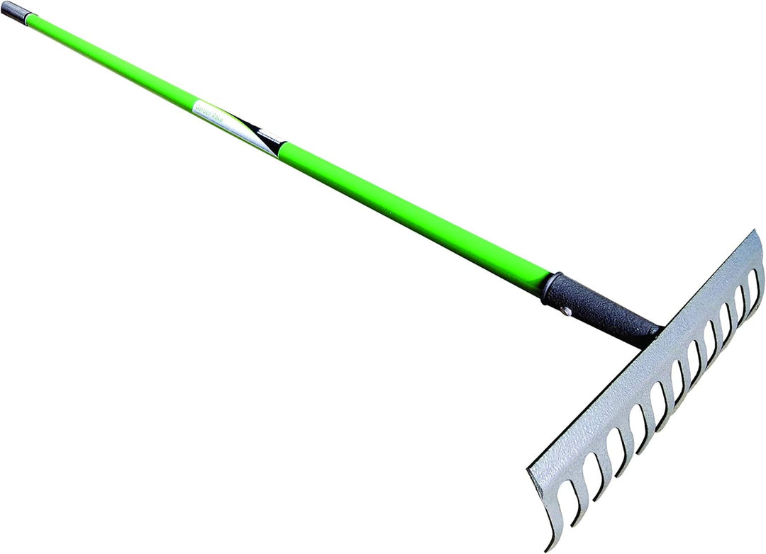 Green Blade 12-Teeth Carbon Steel Garden Rake