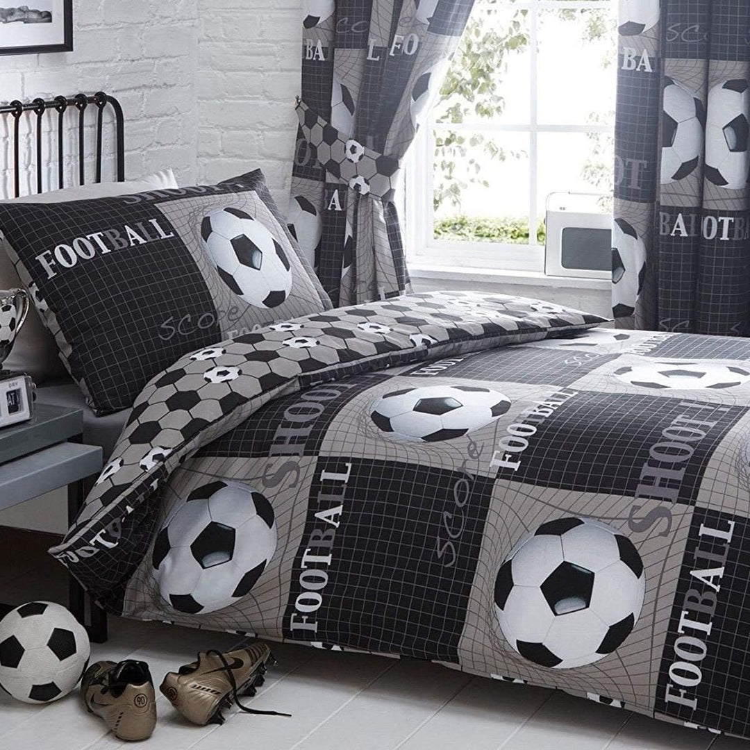 Football Duvet Cover Set Double