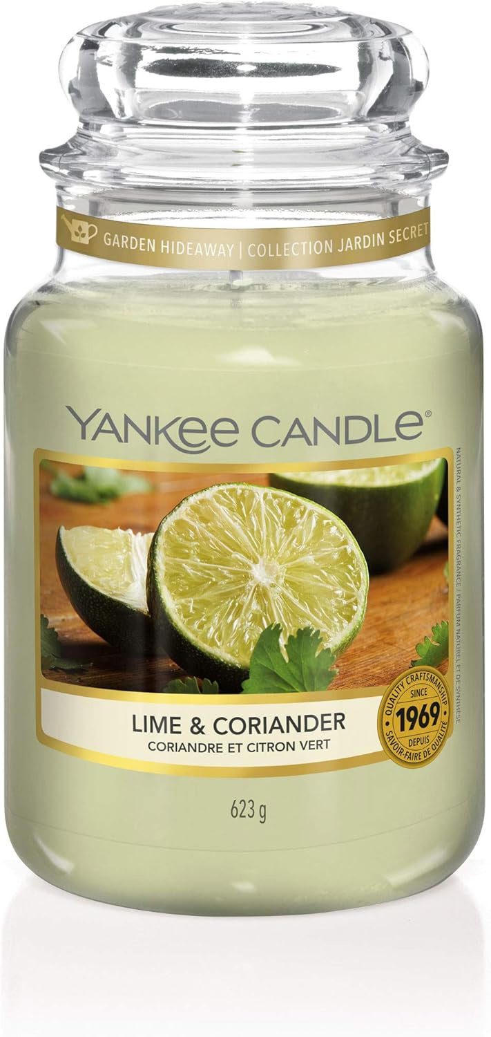 Yankee Candle Lime and Coriander large jar