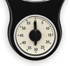 Acctim Kitchen Timer Wall Clock Black