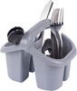 Beldray 4 Compartment Cutlery Drainer / Desk Tidy Grey
