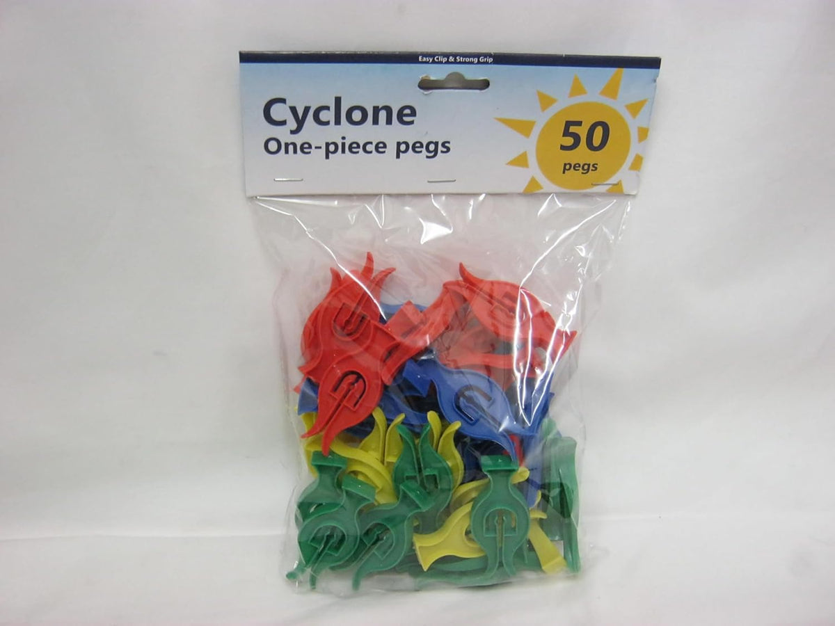 Cyclone clothes pegs pack of 50