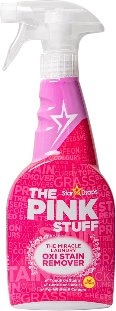 The Pink Stuff Miracle Laundry Oxi Stain Remover Spray 500ml